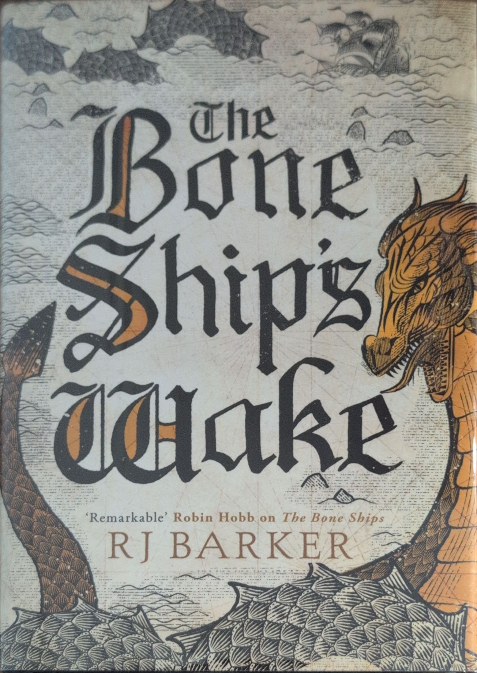 Cover for The Bone Ships Wake